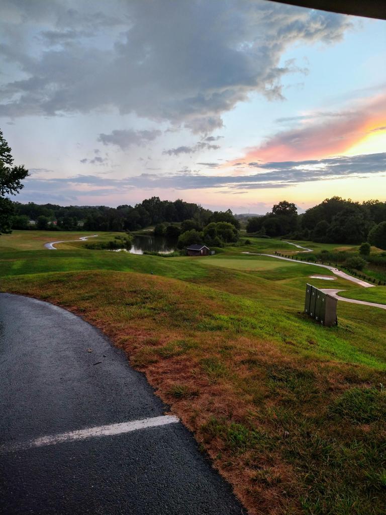 View of the course at Willow Springs