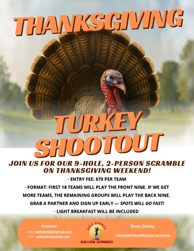 Annual Turkey Shoot (2 Person Scramble)